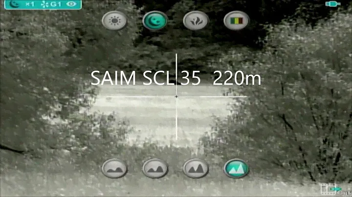 !TEST! IRay SAIM SCL35 termovizní zaměřovač - thermal  riflescope